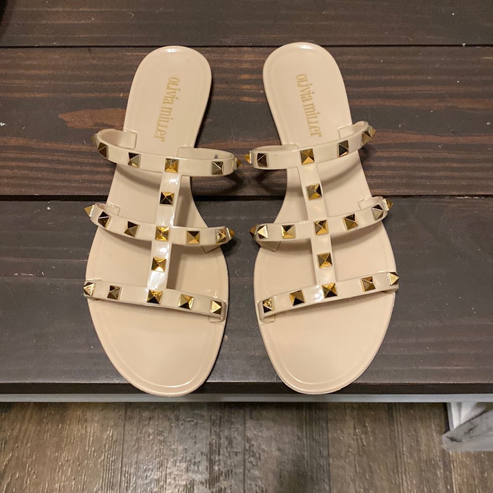 Olivia Miller Jelly Sandals